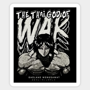 Gaolang Wongsawat - KENGAN - ASHURA - OMEGA - Manga Anime Design Vintage Sticker